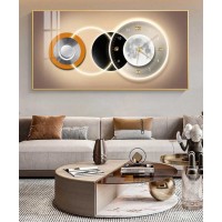 New Wall Panting Clock Black With Led LIght 60*120 Cm